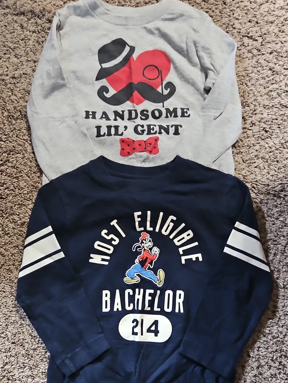 Kids Valentine's Long-Sleeve Shirts